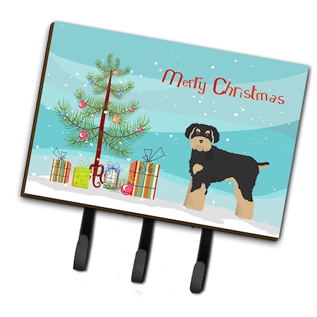 Carolines Treasures Schnoodle Christmas Tree Leash or Key Holder CK3866TH68